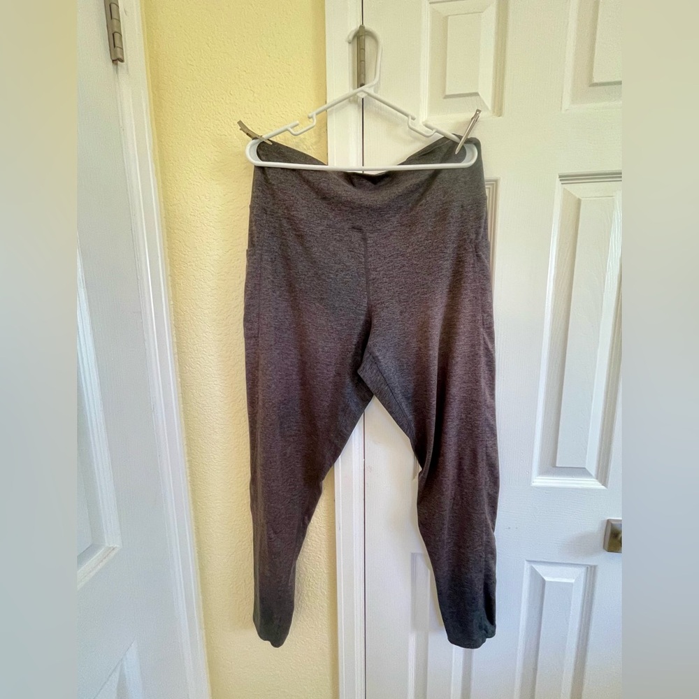 Superfit Hero SuperSoft Pocket Leggings - Heather Gray - Air Fit 2X